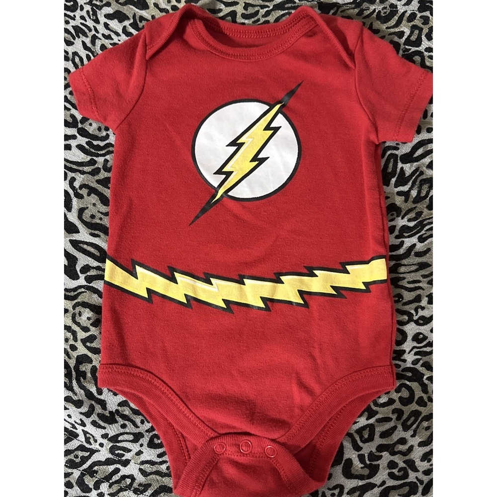Justice League The Flash Creeper 6 to 9 Months Baby! One Piece